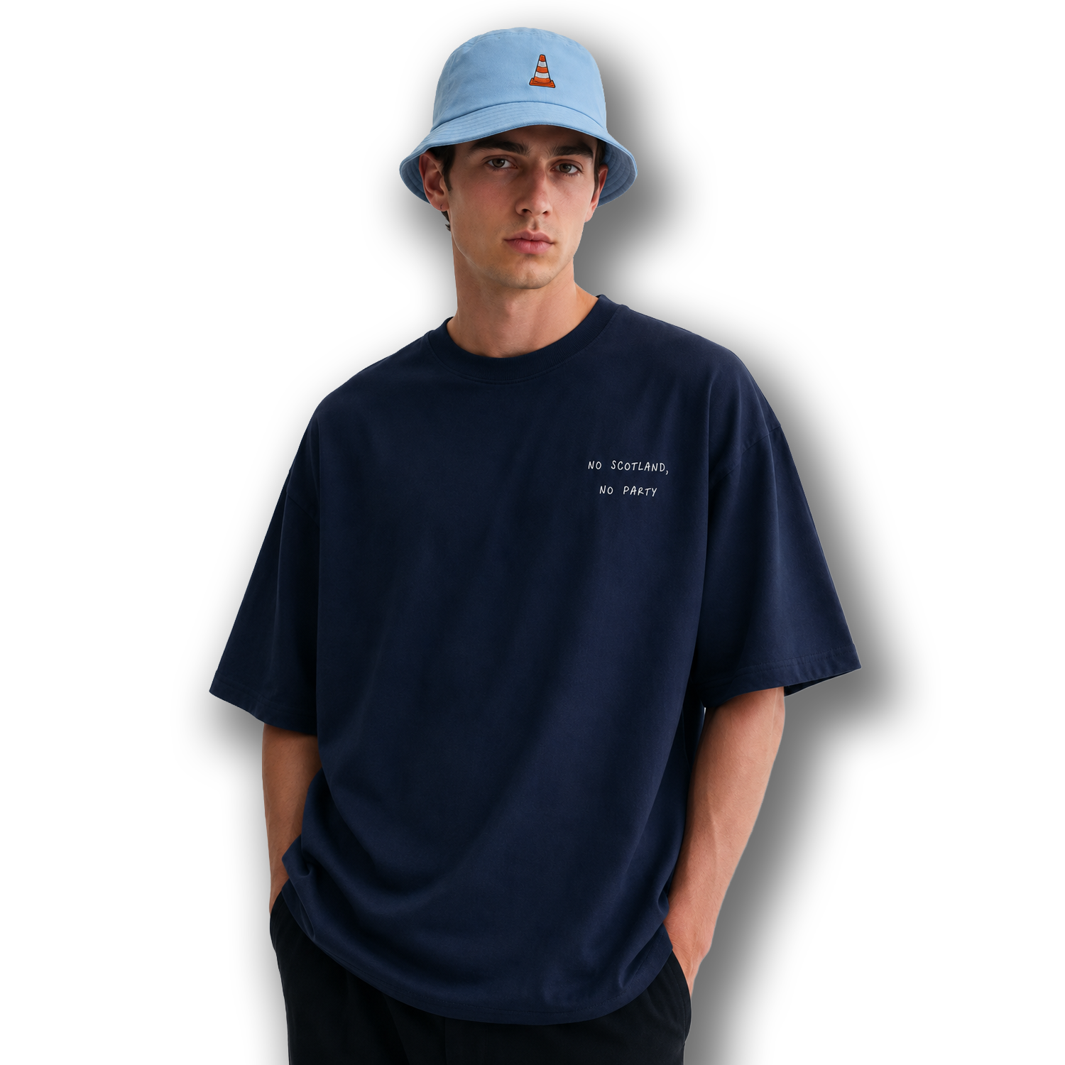 Traffic Cone - Boston Tartan Army - Bucket Hat